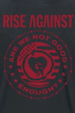 "Good Enough" T-Shirt Schwarz Von Rise Against -Stil Tanz Verkaufsgeschäft 444299d