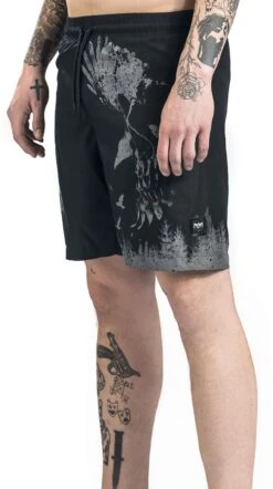 "Badeshorts Mit Print Black Premium" Badeshort Schwarz Von Black Premium By EMP -Stil Tanz Verkaufsgeschäft 451392wa2