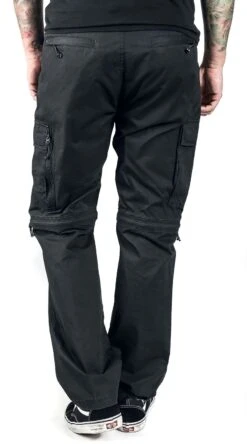 "All Terrain Combi Trouser" Cargohose Schwarz Von Brandit -Stil Tanz Verkaufsgeschäft 452150wb