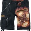 "EMP Signature Collection" Short Schwarz Von Metallica -Stil Tanz Verkaufsgeschäft 454645a