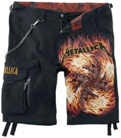 "EMP Signature Collection" Short Schwarz Von Metallica