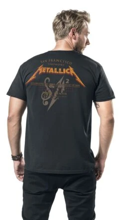 "S&M2 Cello Reaper" T-Shirt Schwarz Von Metallica -Stil Tanz Verkaufsgeschäft 456775wb