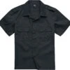 "Ripstop 1/2 Arm" Kurzarmhemd Schwarz Von Brandit