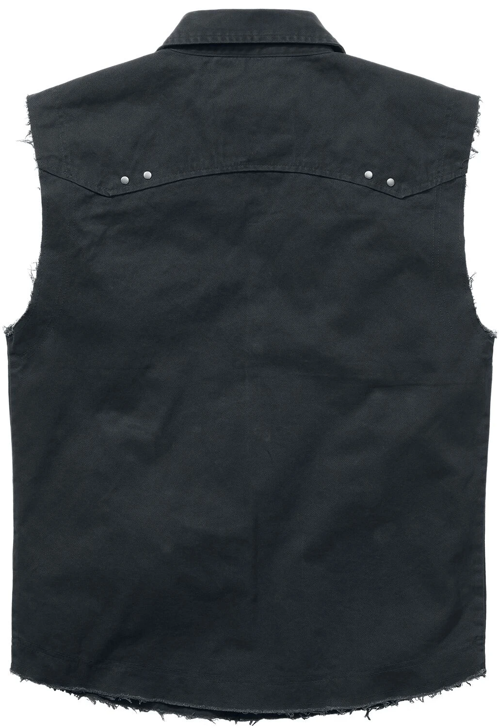 "Sleeveless Vintage Shirt" Kurzarmhemd Schwarz Von Brandit 9 "Sleeveless Vintage Shirt" Kurzarmhemd Schwarz Von Brandit – Bild 7