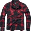 "Checkshirt" Flanellhemd Schwarz/rot/gelb Von Brandit