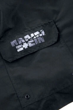 "Broken Logo" Badeshort Schwarz/grau Von Rammstein -Stil Tanz Verkaufsgeschäft 465240d2