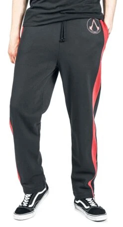"Classic Logo" Trainingshose Schwarz Von Assassin's Creed -Stil Tanz Verkaufsgeschäft 467279wa