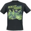 "Reckless Paradise" T-Shirt Schwarz Von Billy Talent -Stil Tanz Verkaufsgeschäft 468199a