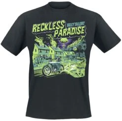 "Reckless Paradise" T-Shirt Schwarz Von Billy Talent