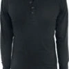 "Basic Henley" Langarmshirt Schwarz Von RED By EMP 2 "Basic Henley" Langarmshirt Schwarz Von RED By EMP -Stil Tanz Verkaufsgeschäft 469312a
