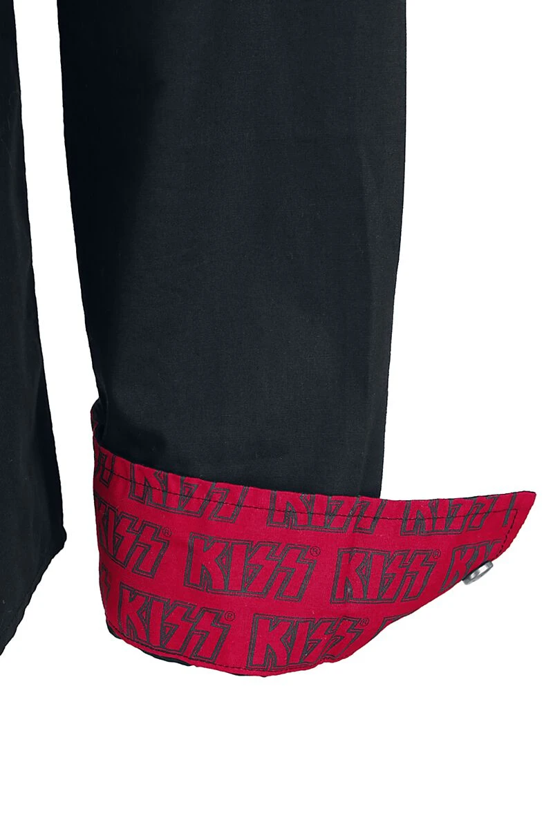 "EMP Signature Collection" Langarmhemd Schwarz/rot Von Kiss 6 "EMP Signature Collection" Langarmhemd Schwarz/rot Von Kiss – Bild 4