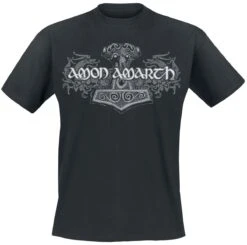 "Viking Horses" T-Shirt Schwarz Von Amon Amarth