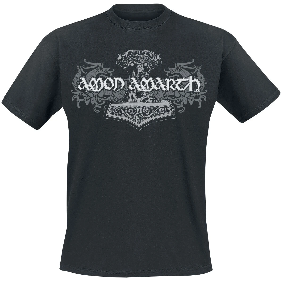 "Viking Horses" T-Shirt Schwarz Von Amon Amarth 3 "Viking Horses" T-Shirt Schwarz Von Amon Amarth