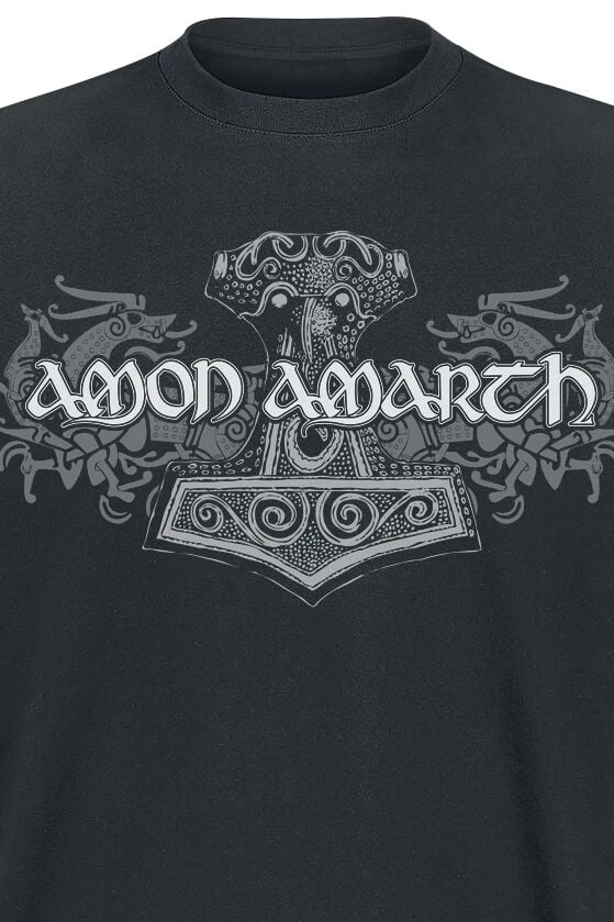 "Viking Horses" T-Shirt Schwarz Von Amon Amarth 5 "Viking Horses" T-Shirt Schwarz Von Amon Amarth – Bild 3