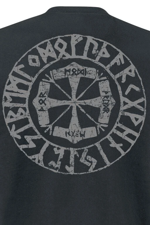 "Viking Horses" T-Shirt Schwarz Von Amon Amarth 6 "Viking Horses" T-Shirt Schwarz Von Amon Amarth – Bild 4