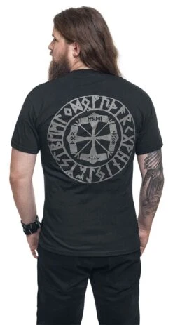 "Viking Horses" T-Shirt Schwarz Von Amon Amarth 13 "Viking Horses" T-Shirt Schwarz Von Amon Amarth -Stil Tanz Verkaufsgeschäft 488088wb