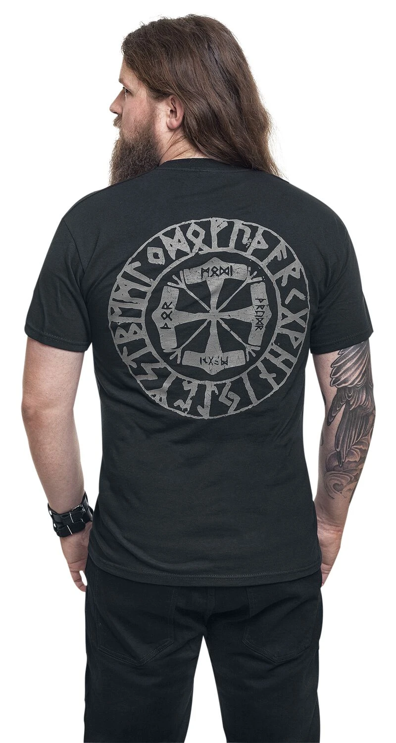 "Viking Horses" T-Shirt Schwarz Von Amon Amarth 8 "Viking Horses" T-Shirt Schwarz Von Amon Amarth – Bild 6