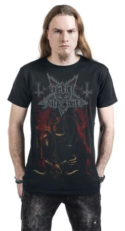 "Dark Funeral" T-Shirt Schwarz Von Dark Funeral -Stil Tanz Verkaufsgeschäft 489113wa