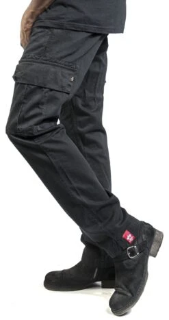 "Agent" Cargohose Schwarz Von Alpha Industries -Stil Tanz Verkaufsgeschäft 494283wa2