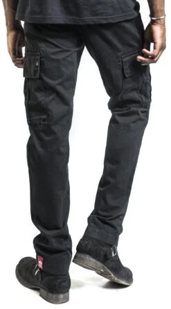 "Agent" Cargohose Schwarz Von Alpha Industries -Stil Tanz Verkaufsgeschäft 494283wb