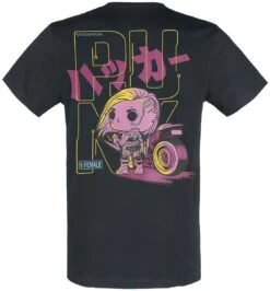 "Funko - V Female" T-Shirt Schwarz Von Cyberpunk 2077 -Stil Tanz Verkaufsgeschäft 494336b