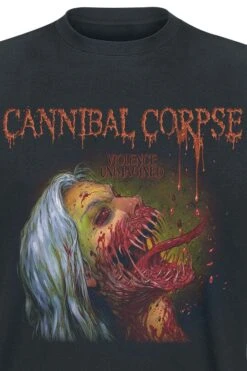 "Violence Unimagined" T-Shirt Schwarz Von Cannibal Corpse -Stil Tanz Verkaufsgeschäft 494405d