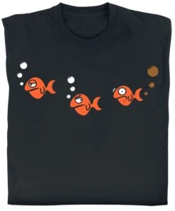 "Ooops!" T-Shirt Schwarz Von Tierisch -Stil Tanz Verkaufsgeschäft 508016ga