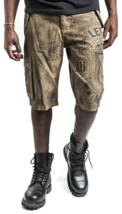 "EMP Signature Collection" Short Khaki Von AC/DC -Stil Tanz Verkaufsgeschäft 509042wa