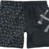 "Badeshorts Mit Runen Und Thors Hammer Print" Badeshort Schwarz Von Black Premium By EMP