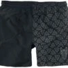 "Badeshorts Mit Keltischem Print" Badeshort Schwarz/grau Von Black Premium By EMP -Stil Tanz Verkaufsgeschäft 511378a