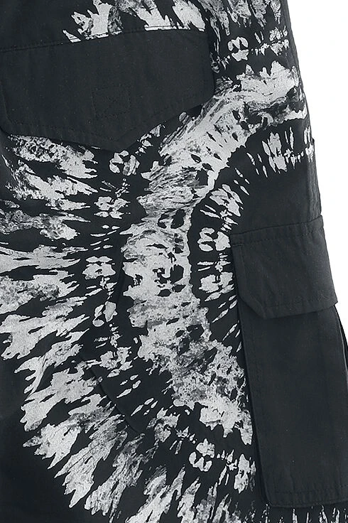 "Badeshorts Mit Batik Motiv" Badeshort Schwarz Von RED By EMP 5 "Badeshorts Mit Batik Motiv" Badeshort Schwarz Von RED By EMP – Bild 3