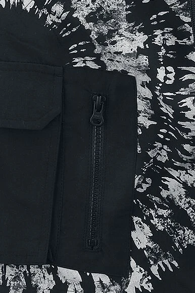 "Badeshorts Mit Batik Motiv" Badeshort Schwarz Von RED By EMP 6 "Badeshorts Mit Batik Motiv" Badeshort Schwarz Von RED By EMP – Bild 4