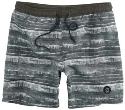 "Gemusterte Badeshorts" Badeshort Oliv Von RED By EMP