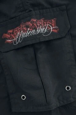 "Badeshorts Mit Totenkopf Print" Badeshort Schwarz Von Rock Rebel By EMP -Stil Tanz Verkaufsgeschäft 511491d