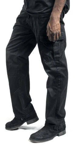 "Straight Leg Cargo Pants" Cargohose Schwarz Von Urban Classics -Stil Tanz Verkaufsgeschäft 512616wa2