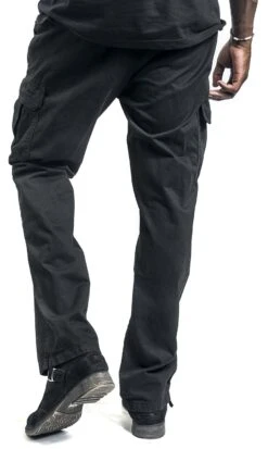 "Straight Leg Cargo Pants" Cargohose Schwarz Von Urban Classics -Stil Tanz Verkaufsgeschäft 512616wb