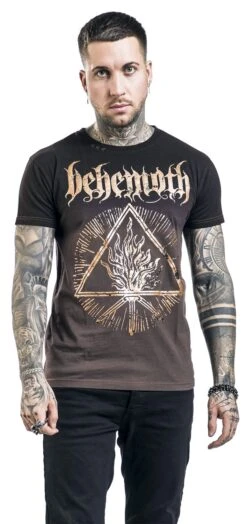 "EMP Signature Collection" T-Shirt Schwarz/braun Von Behemoth -Stil Tanz Verkaufsgeschäft 513077wa