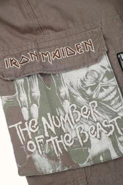 "EMP Signature Collection" Short Khaki Von Iron Maiden -Stil Tanz Verkaufsgeschäft 516263d3