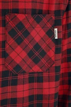 "Riley Flannel Shirt" Flanellhemd Rot Von Vintage Industries 10 "Riley Flannel Shirt" Flanellhemd Rot Von Vintage Industries -Stil Tanz Verkaufsgeschäft 516296d