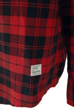 "Riley Flannel Shirt" Flanellhemd Rot Von Vintage Industries 11 "Riley Flannel Shirt" Flanellhemd Rot Von Vintage Industries -Stil Tanz Verkaufsgeschäft 516296d2