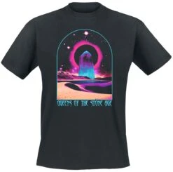 "Galactic" T-Shirt Schwarz Von Queens Of The Stone Age