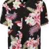 "Viscose AOP Resort Shirt" Kurzarmhemd Multicolor Von Urban Classics -Stil Tanz Verkaufsgeschäft 516419a