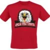 "Eagle Fang Karate" T-Shirt Rot Von Cobra Kai -Stil Tanz Verkaufsgeschäft 517931a