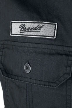 "Luis Vintageshirt Shortsleeve" Kurzarmhemd Schwarz Von Brandit -Stil Tanz Verkaufsgeschäft 518078d2