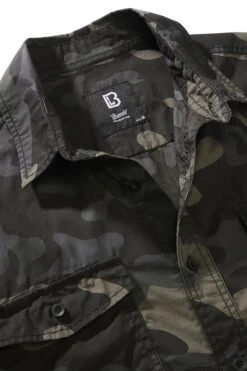 "Roadstar" Kurzarmhemd Darkcamo Von Brandit -Stil Tanz Verkaufsgeschäft 518426d2