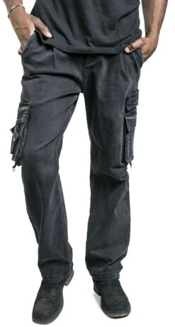 "Army Vintage Trousers" Cargohose Dunkelgrau Von Black Premium By EMP 11 "Army Vintage Trousers" Cargohose Dunkelgrau Von Black Premium By EMP -Stil Tanz Verkaufsgeschäft 521370wa