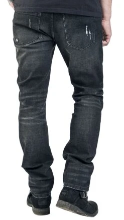 "Destroyed Johnny" Jeans Schwarz Von Black Premium By EMP -Stil Tanz Verkaufsgeschäft 521379wb