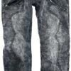 "Pete" Jeans Schwarz Von Rock Rebel By EMP -Stil Tanz Verkaufsgeschäft 521607a