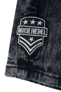 "Pete" Jeans Schwarz Von Rock Rebel By EMP -Stil Tanz Verkaufsgeschäft 521607d