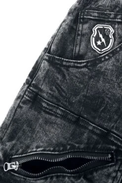 "Pete" Jeans Schwarz Von Rock Rebel By EMP -Stil Tanz Verkaufsgeschäft 521607d2